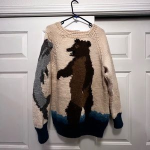COPY - EUC Hand Crafted sweater! Size L/XL
